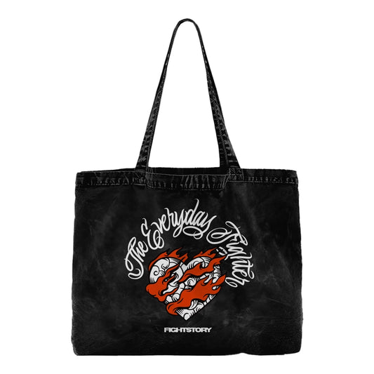 ACID WASH TOTE (HEART-FIRE) PRE-ORDER