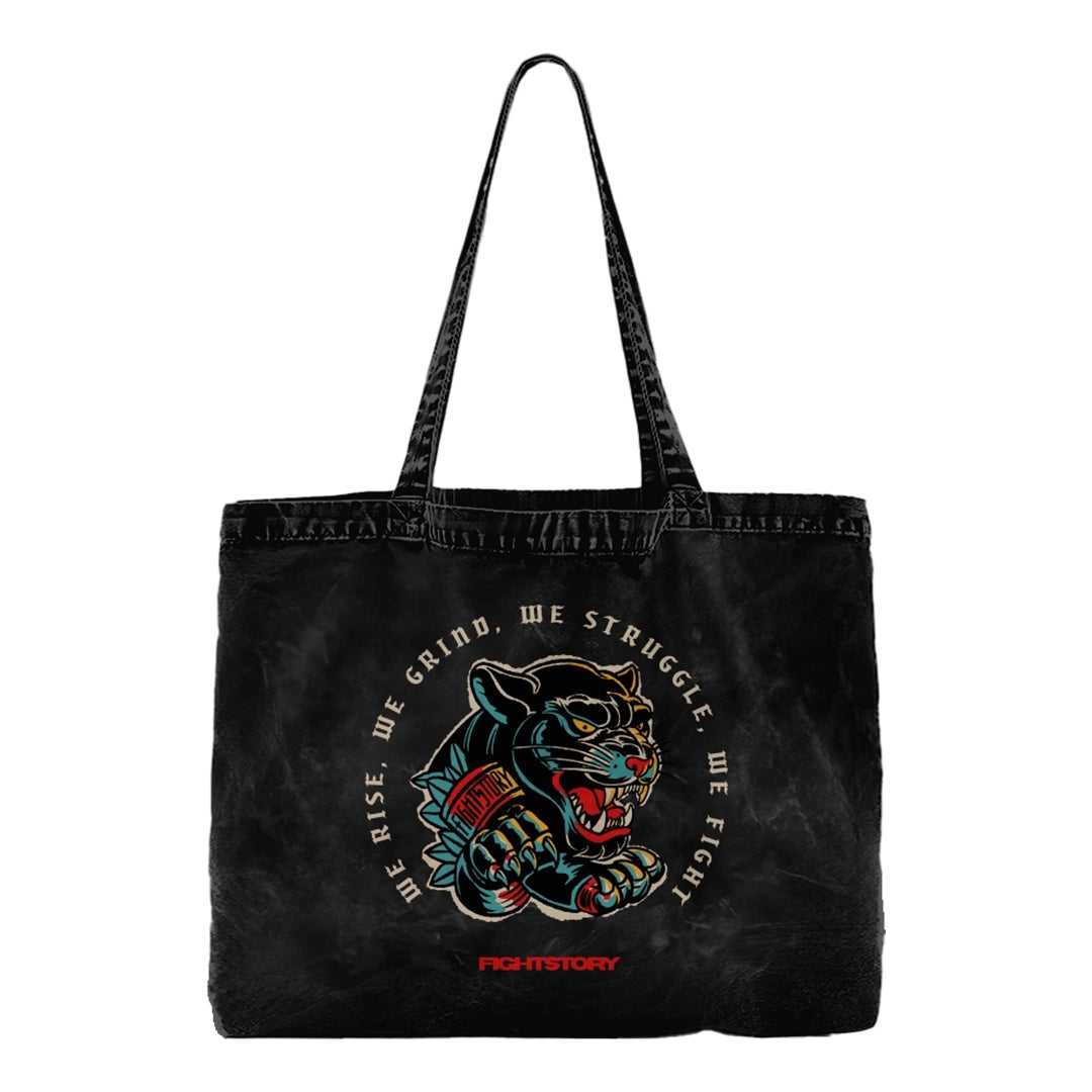 ACID WASH TOTE (PANTHER) PRE-ORDER