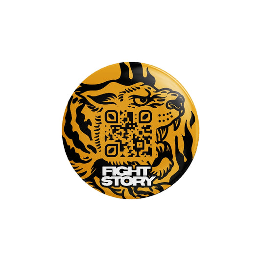 BUTTON PIN (TIGER QR CODE)